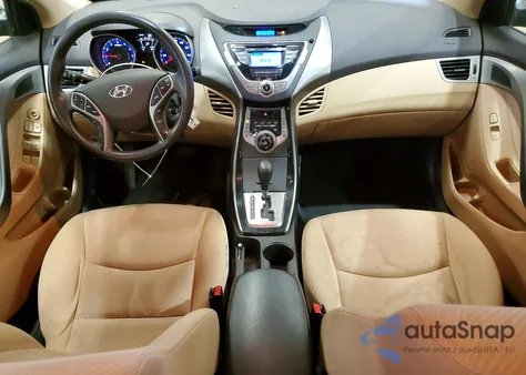 2013 Hyundai Elantra Gls z USA, uszkodzony, nr VIN KMHDH4AE7DU494895